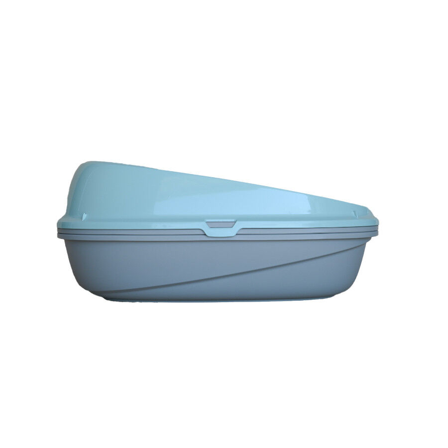 Nice Care Eco Caixa de areia Redonda azul para gatos, , large Imagem n&uacute;mero 5